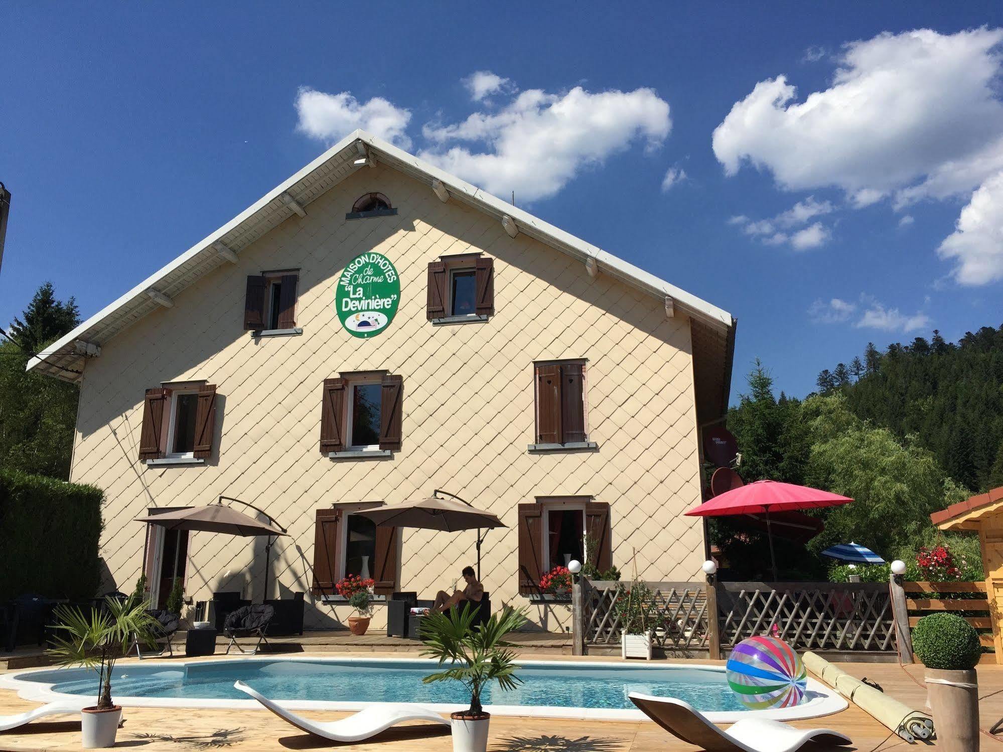 Maison La Deviniere - Sauna Et Spa Compris Accessibles Toute L'Annee Xonrupt-Longemer Luaran gambar